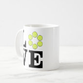 Mug Aimer le tennis (Devant gauche)