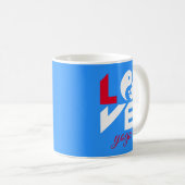 Mug Aimer le yoga (Devant droit)