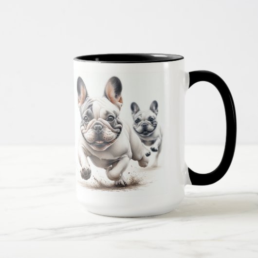Mug Aimer les Bouledogues Français (Droite)