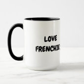 Mug Aimer les Bouledogues Français (Gauche)