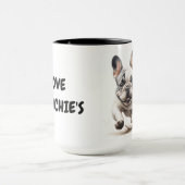 Mug Aimer les Bouledogues Français (Centre)