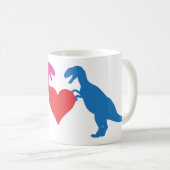 Mug Aimer les dinosaures (Devant droit)