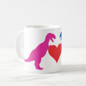 Mug Aimer les dinosaures (Devant gauche)