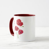 Mug Aimer LES FLEURS DE POPPY tellement je me moque Ci (Devant gauche)