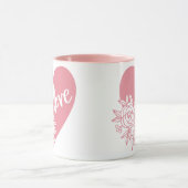 MUG AIMER LES FLEURS DU COEUR (Centre)