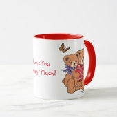 Mug Aimer Les Ours Vous Aimer Plus (Devant droit)