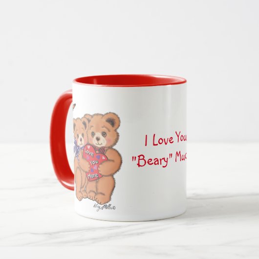 Mug Aimer Les Ours Vous Aimer Plus (Devant gauche)