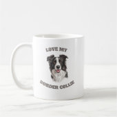 Mug Aimer ma frontière Collie (Gauche)