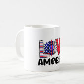 Mug Aimer Merica (Devant gauche)