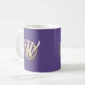 Mug AIMER NON CONDITIONNELLEMENT Monogramme Christian  (Devant gauche)