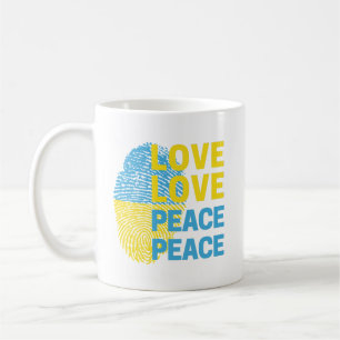 Mug Aimer Paix Ukraine Soutien Ukraine
