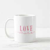Mug Aimer plus rose (Gauche)