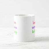 Mug Aimer plus, s'inquiéter moins (Centre)