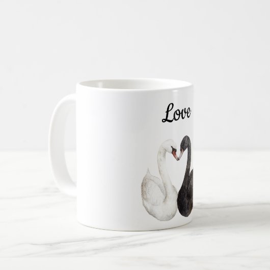 Mug Aimer Swans (Devant gauche)