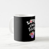 Mug Aimer toujours gagner (Devant gauche)