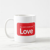 Mug Aimer tous les jours (Gauche)