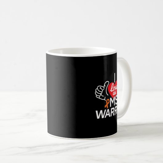 Mug Aimer Une Sclérose En Plaques Mme Warrior (Devant droit)