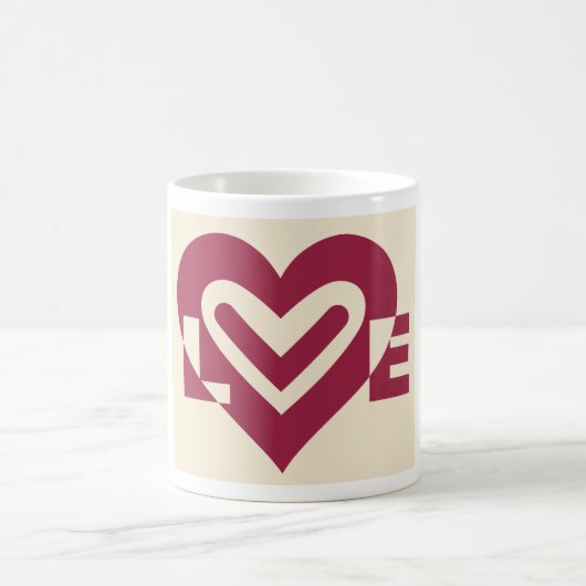 Mug Aimer Vin À Deux Tons Violet (Centre)