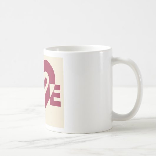 Mug Aimer Vin À Deux Tons Violet (Droite)