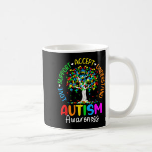 Mug Aimez Acceptez Soutenez Autistique Autisme Sensibi
