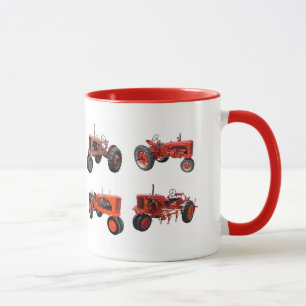 Mug Aimez ces vieux tracteurs rouges