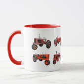 Mug Aimez ces vieux tracteurs rouges (Gauche)