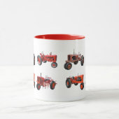 Mug Aimez ces vieux tracteurs rouges (Centre)