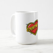 Mug Aimez Courtney (Devant gauche)