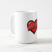 Mug Aimez Heidi (Devant gauche)