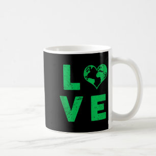 Mug Aimez la planète Terre réservoir environnemental e