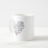 Mug Aimez la vie où vous vivez (Devant gauche)
