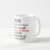 Mug Aimez le gouverneur DeSantis pas Murphy MODIFIEZ L (Devant droit)
