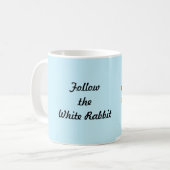 Mug Aimez le lapin blanc Alice au pays des merveilles (Devant gauche)