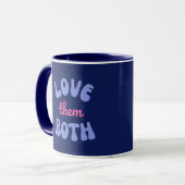 Mug Aimez-Les À La Fois Pro-Vie Maman Bébé Âme Éternel (Devant gauche)