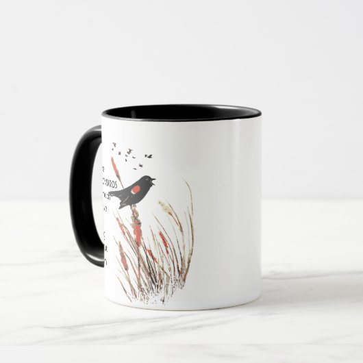 Mug Aimez les BLACKBIRDS tellement je me moque Citer M (Devant gauche)