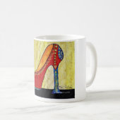 Mug Aimez les chaussures ! (Devant droit)