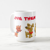 Mug Aimez-Les Dawgs ! (Devant gauche)