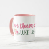 Mug Aimez-Les De Toute Façon Écriture // Verse Bible (Devant gauche)