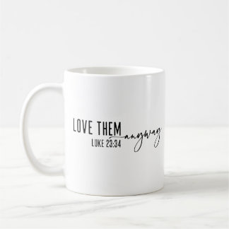 Mug Aimez-les quand même chrétienne