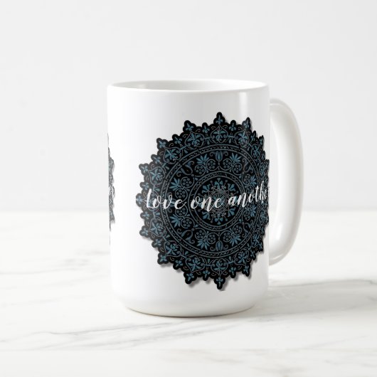 Mug Aimez les uns les autres  (Devant droit)