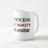 Mug Aimez les uns les autres (Devant droit)