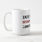 Mug Aimez les uns les autres (Gauche)