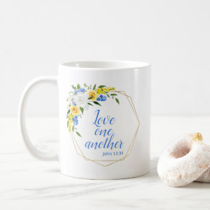 Mug Aimez les uns les autres Floral