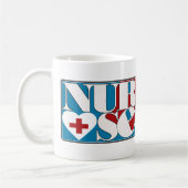 Mug AIMEZ l'INFIRMIÈRE (Gauche)
