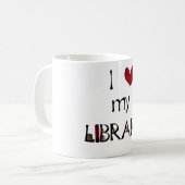 Mug Aimez ma bibliothèque (Devant gauche)