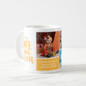 Mug Aimez maman Jaune cadeau de la fête des mères (Devant gauche)