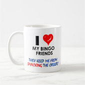 Mug Aimez mes amis de bingo-test ! (Gauche)
