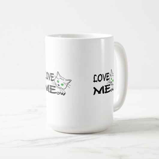 Mug Aimez-moi (Devant droit)