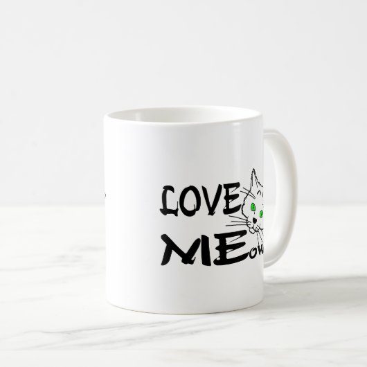 Mug Aimez-moi (Devant droit)
