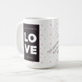 Mug Aimez-moi plus (Devant gauche)